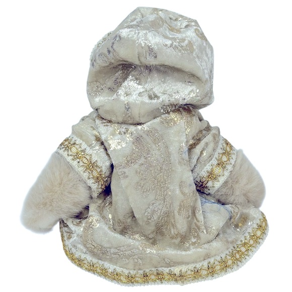 Ty 1993 Gwyndolyn All That Glitters 8” Blonde Bear Wearing Removable Hooded Robe - Picture 5 of 11
